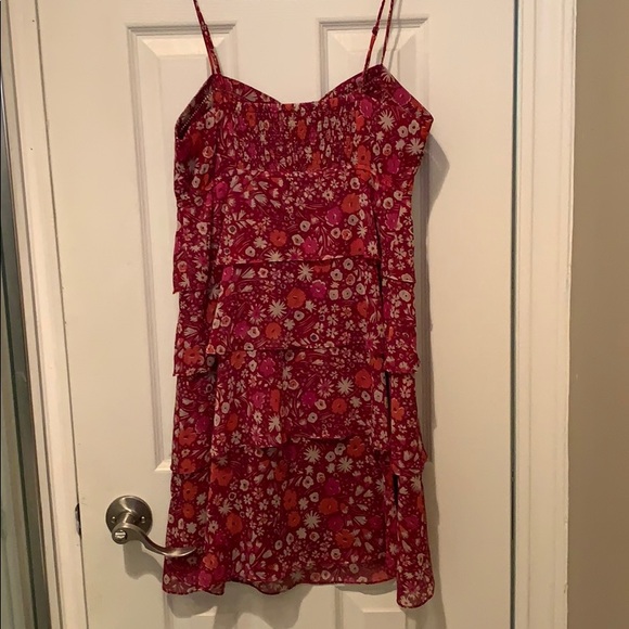 Boho floral tiered summer dress - Picture 2 of 5